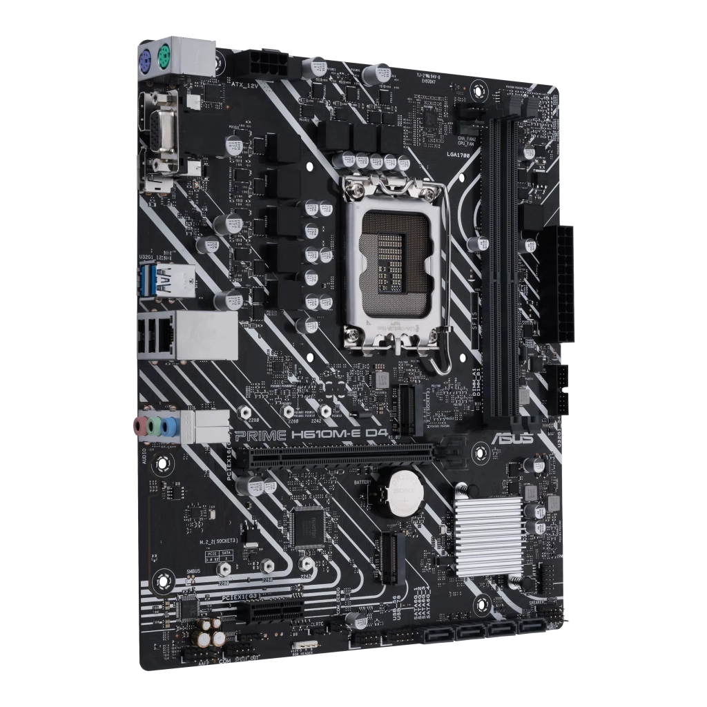 Материнська плата ASUS PRIME H610M-E D4 - зображення 4