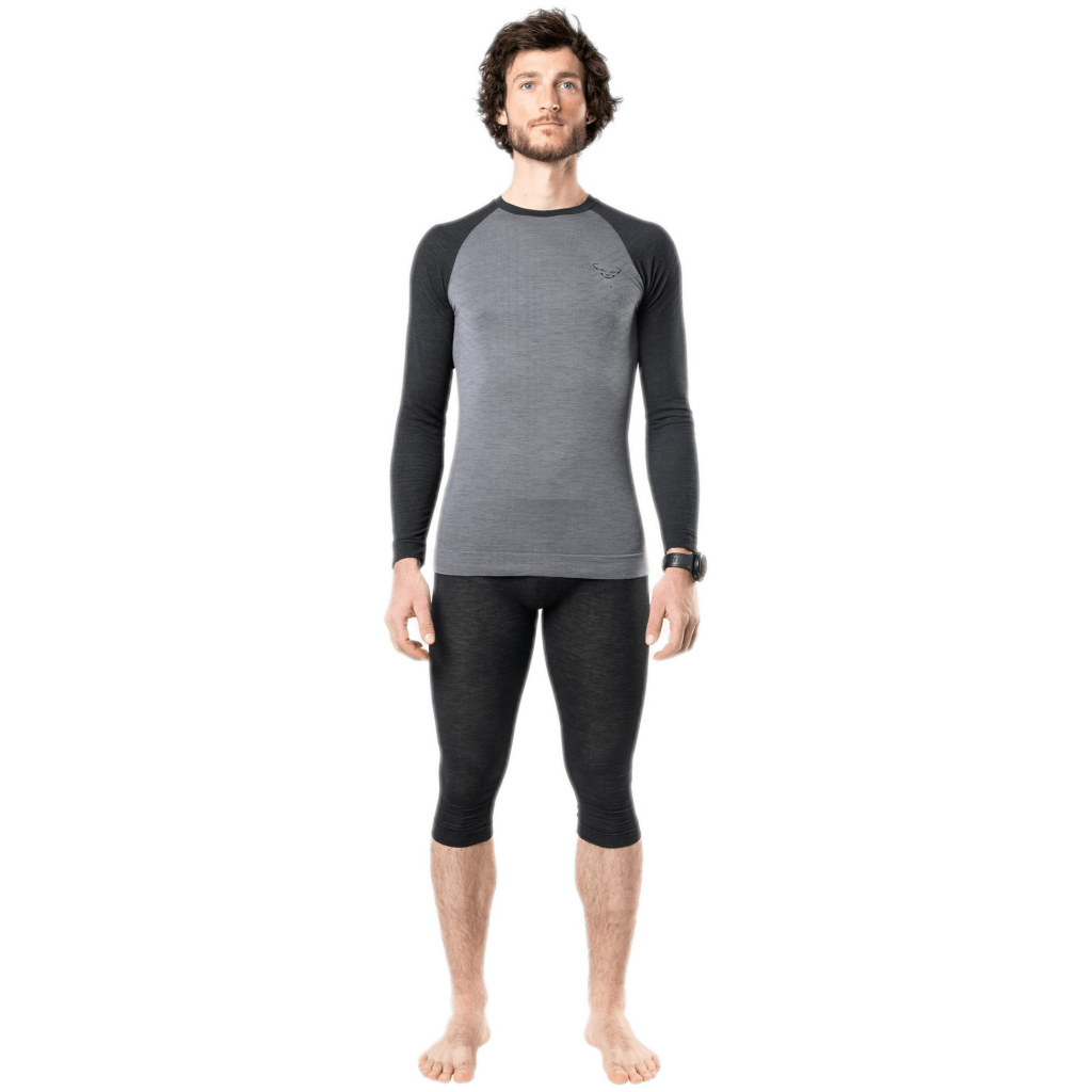 Термокофта Dynafit Tour Light Merino L/S Tee Mns 71364 0911 - L - чорний (016.002.1238) - зображення 3