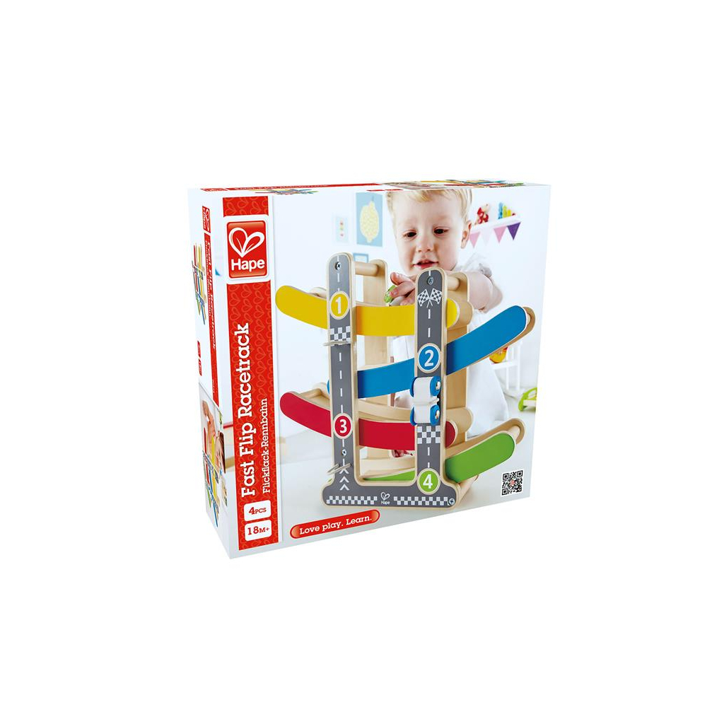 Автотрек Hape дерев'яний автотрек (E0438) - зображення 3