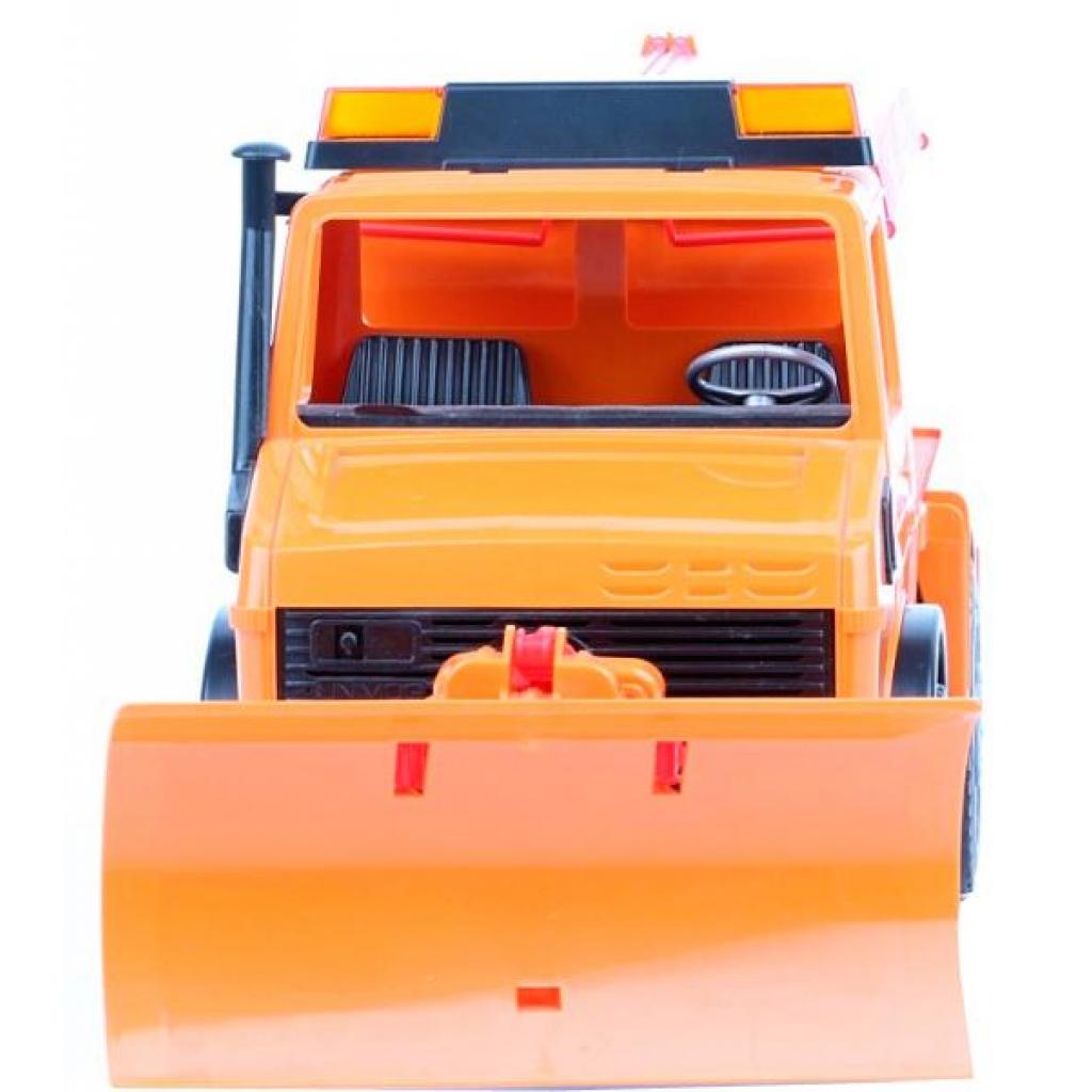 Спецтехніка Bruder вантажівка MB Unimog 1:16 Жовтогарячий (02572) - зображення 6