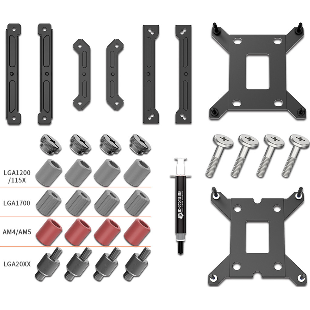 Система рідинного охолодження ID-Cooling DASHFLOW 360 XT LITE WHITE - зображення 8