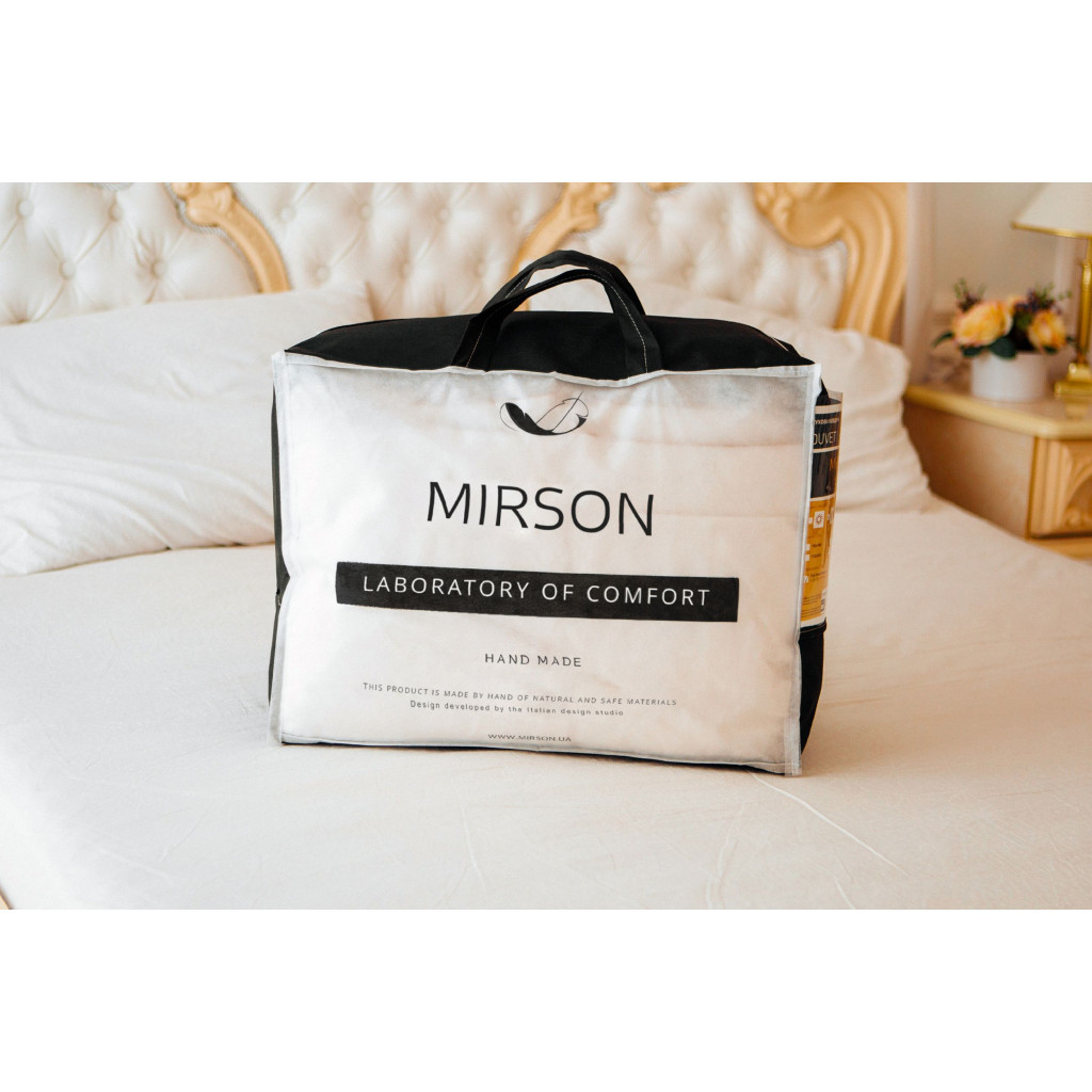 Ковдра MirSon пухова Royal Pearl 036 зима 110x140 см (2200000010858) - зображення 12