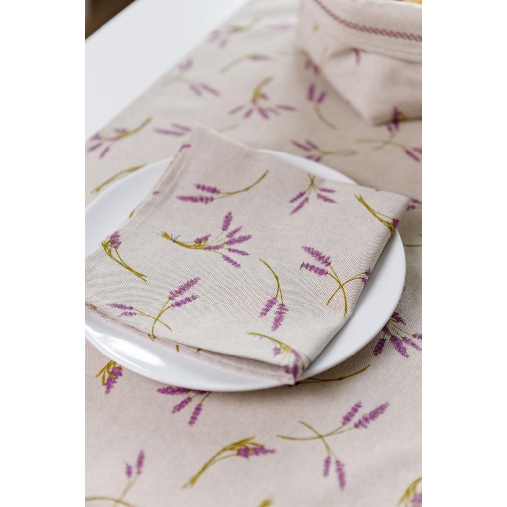 Серветка на стіл Прованс Лаванда 40х40 см (036220) - зображення 1