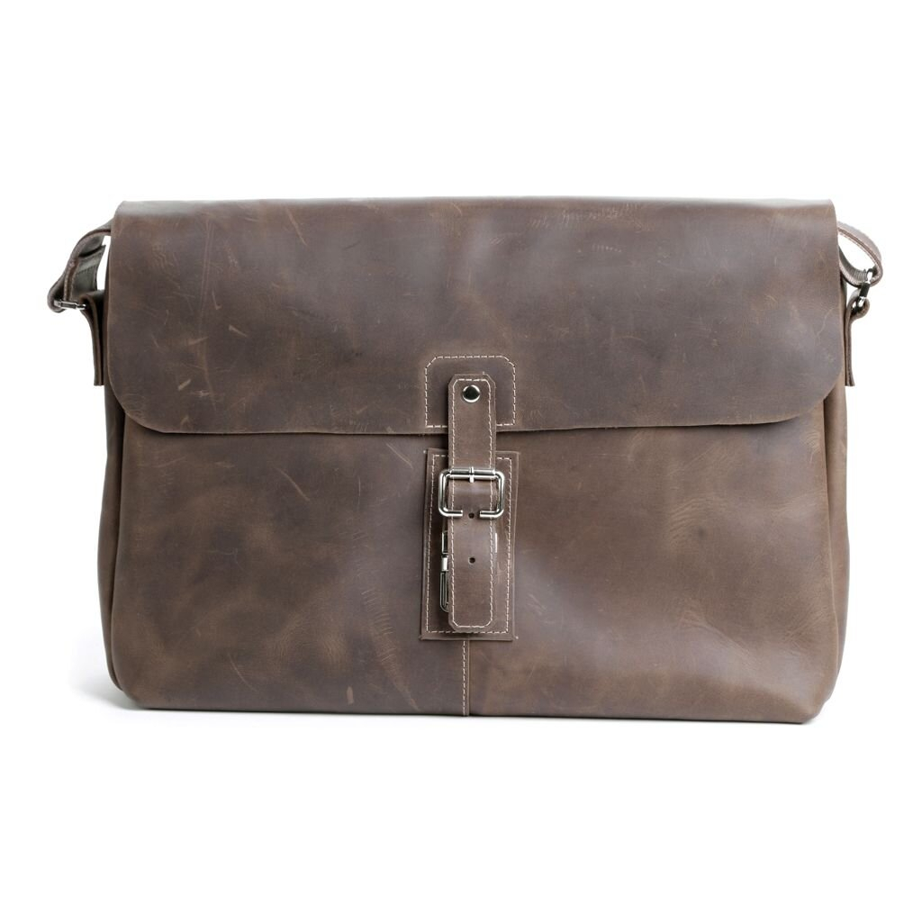 Сумка Shvigel Шкіряна Коричнева (00980) - зображення 2