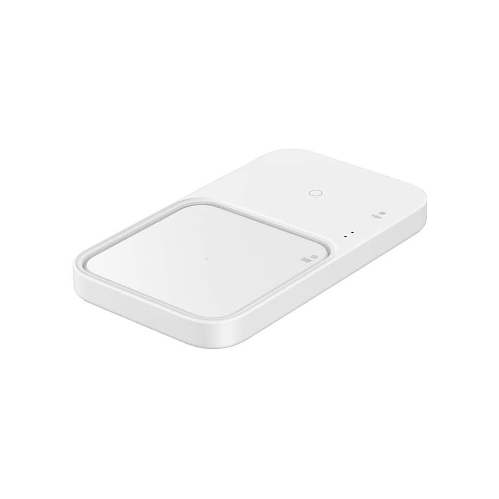 Зарядний пристрій Samsung Duo 15W wirh Power Adapter White (EP-P5400TWEGEU) - зображення 5