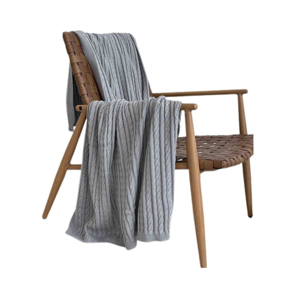 Плед Прованс Exclusive Nature 140х180 Світло-сірий (4823093440333) - зображення 2