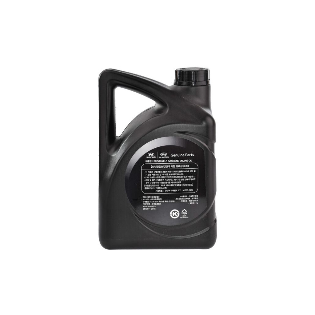 Моторна олива Hyundai Premium LF Gasoline 5w20 4л (0510000451) - зображення 2