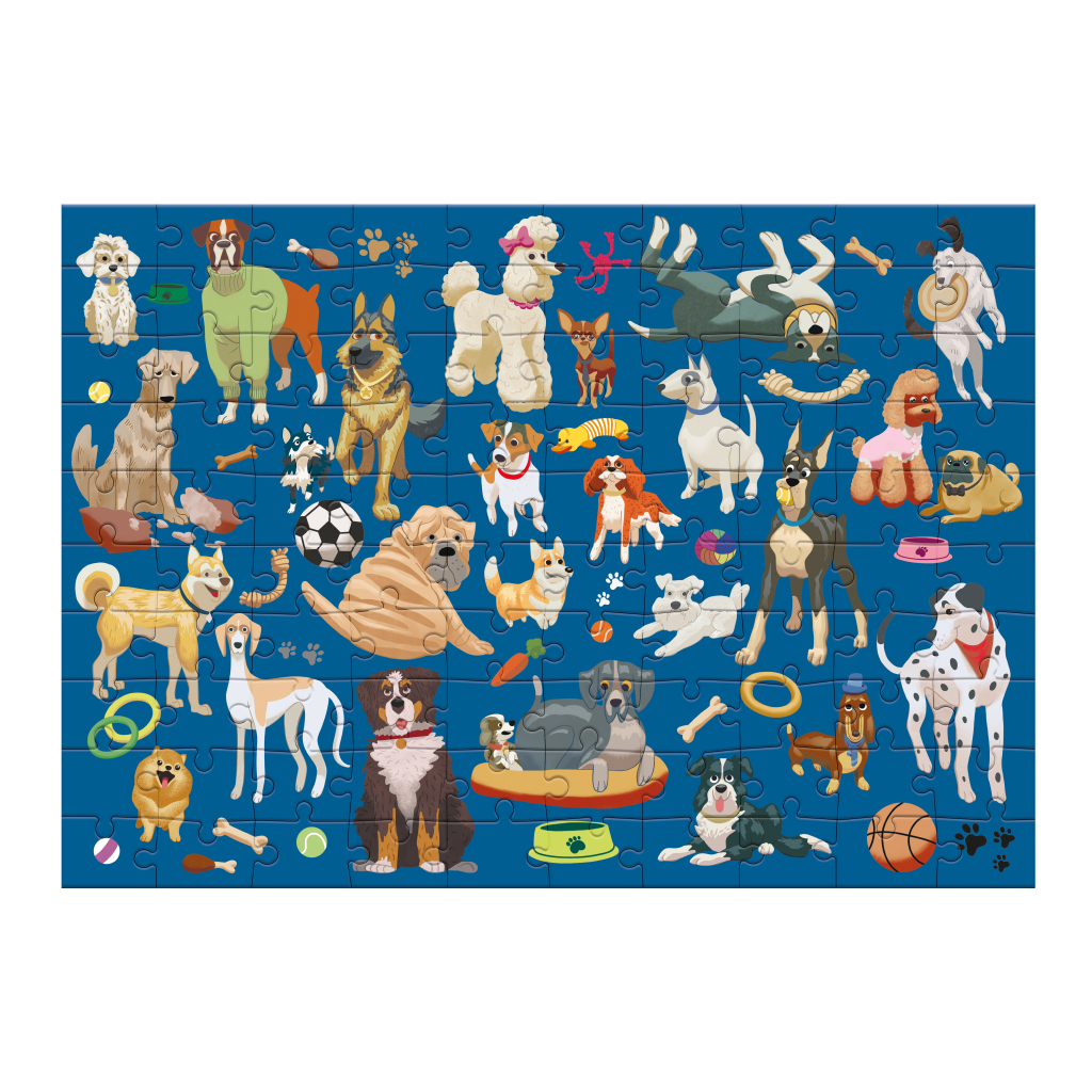 Пазл DoDo Собачі будні, 100 елементів (300627) - изображение 3