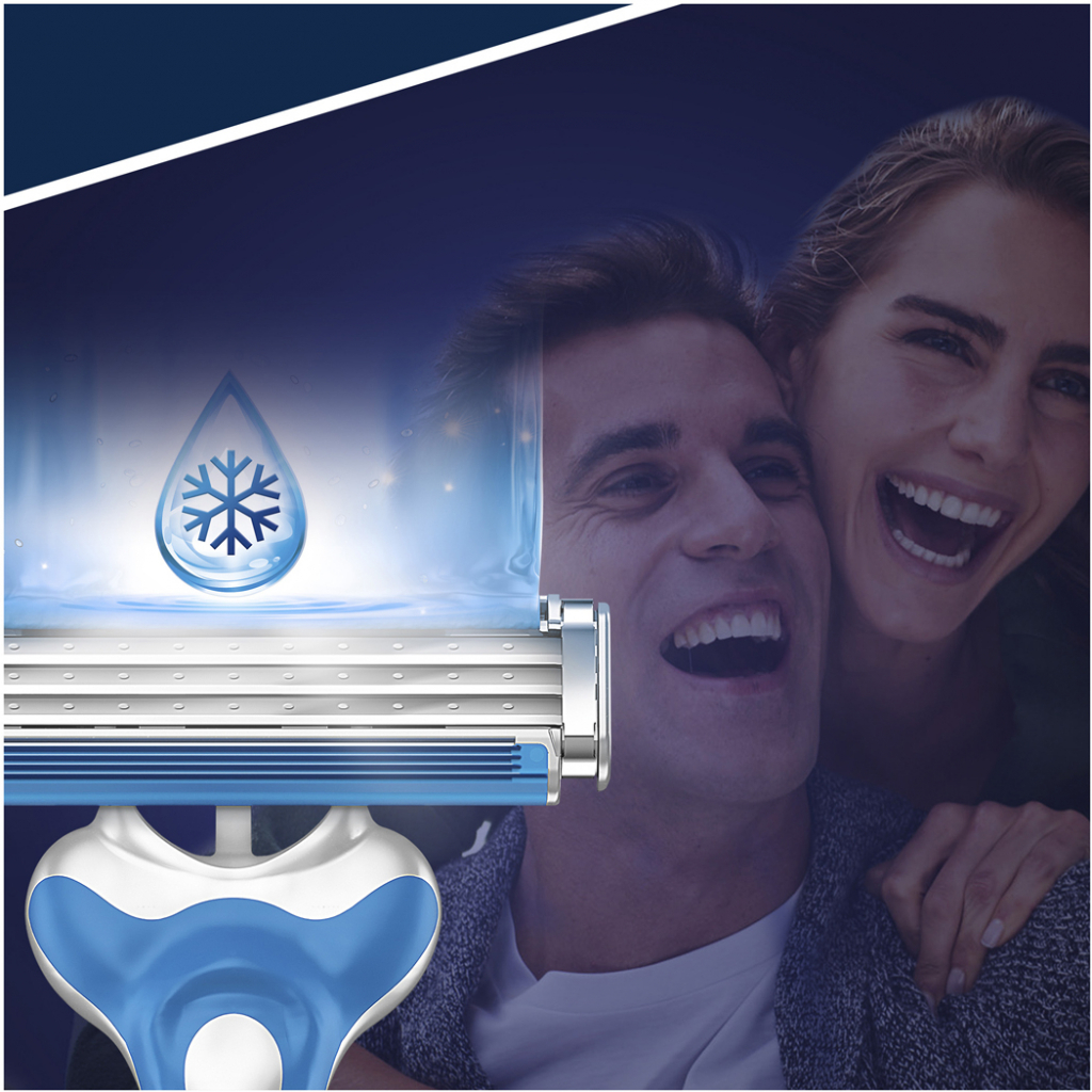 Бритва Gillette Blue 3 Cool 6шт (7702018457304) - зображення 6