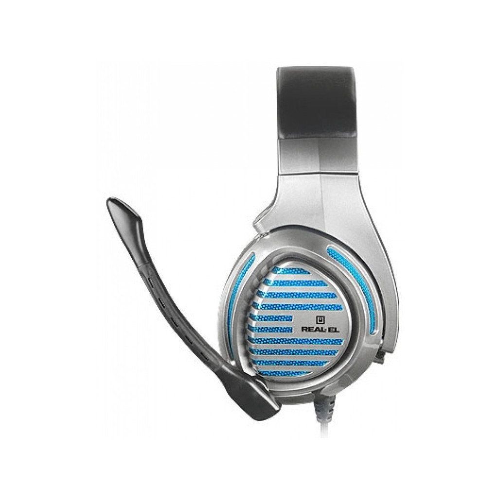 Навушники REAL-EL GDX-7670 Gun Metal - зображення 5