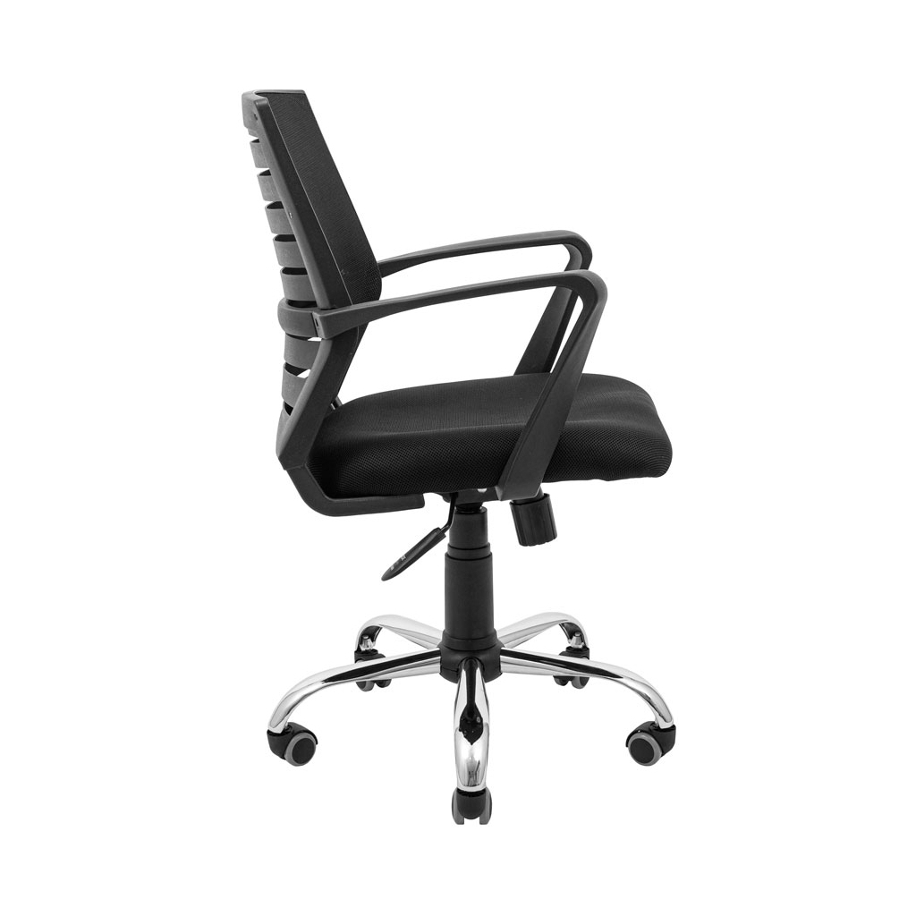 Офісне крісло Richman Флеш Ю Хром М-1 (Tilt) Сітка чорна (KR0003866) - зображення 3