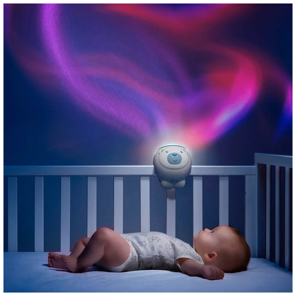 Нічник Chicco проектор First Dreams Полярне ведмежа Блакитний (11558.20) - зображення 8
