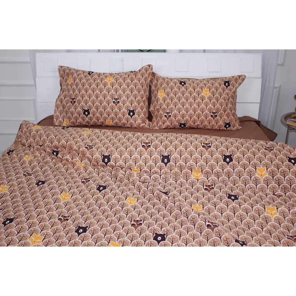 Постільна білизна MirSon Бязь Ranforce Elite 17-0525 Fabulous forest Сімейний 160x220 (2200004733425) - зображення 1