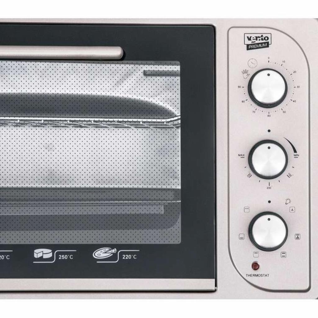 Електропіч Ventolux NIKA 45 (BK/X) 2G - зображення 4