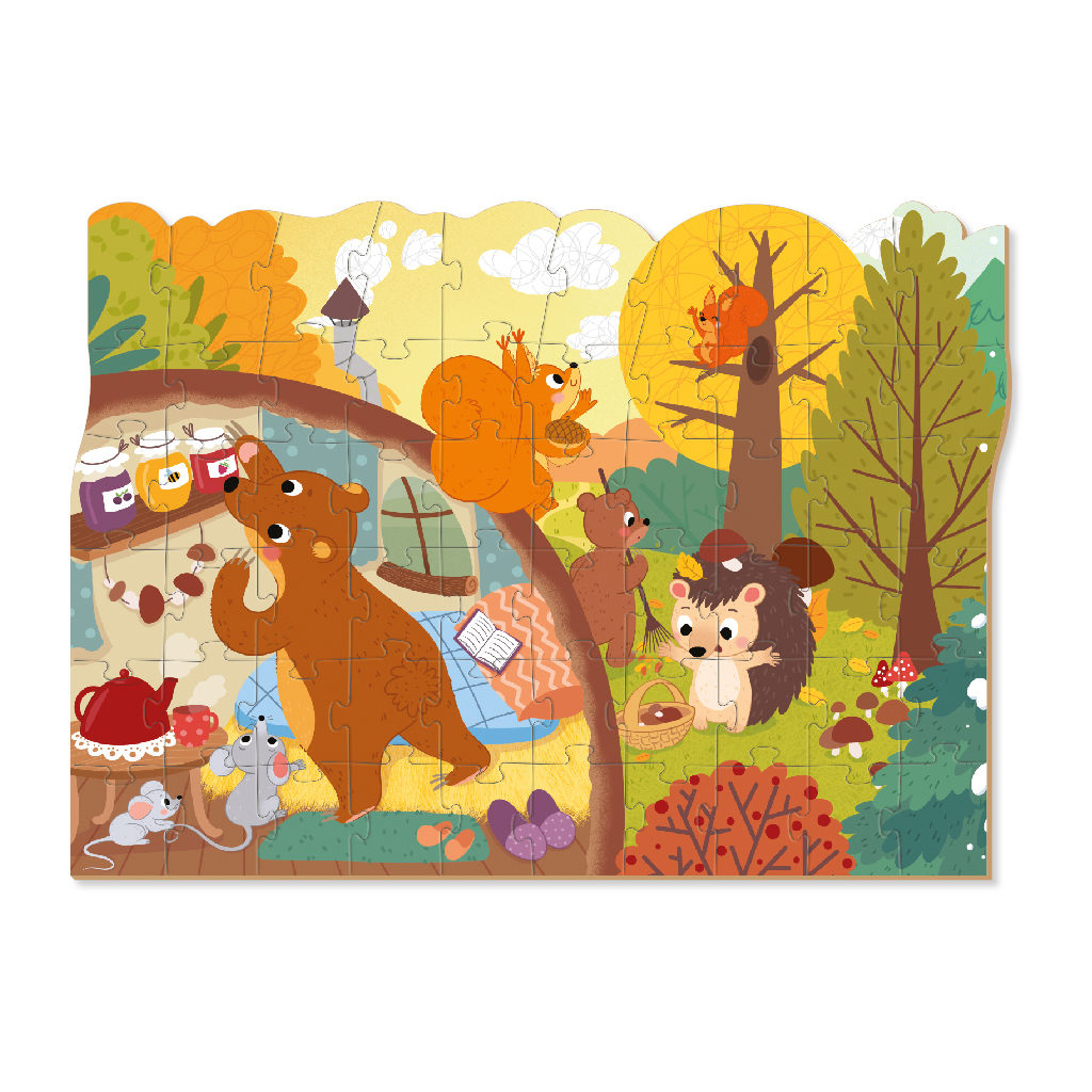 Пазл DoDo Прибирання в лісі, 60 елементів (300413) - picture 3