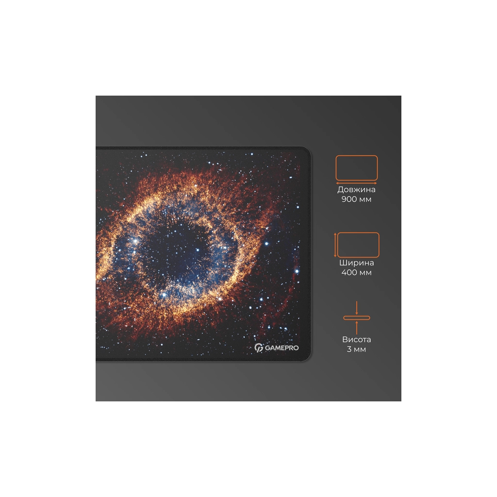 Килимок для мишки GamePro MP275G Speed/Control Black (MP275G) - зображення 6