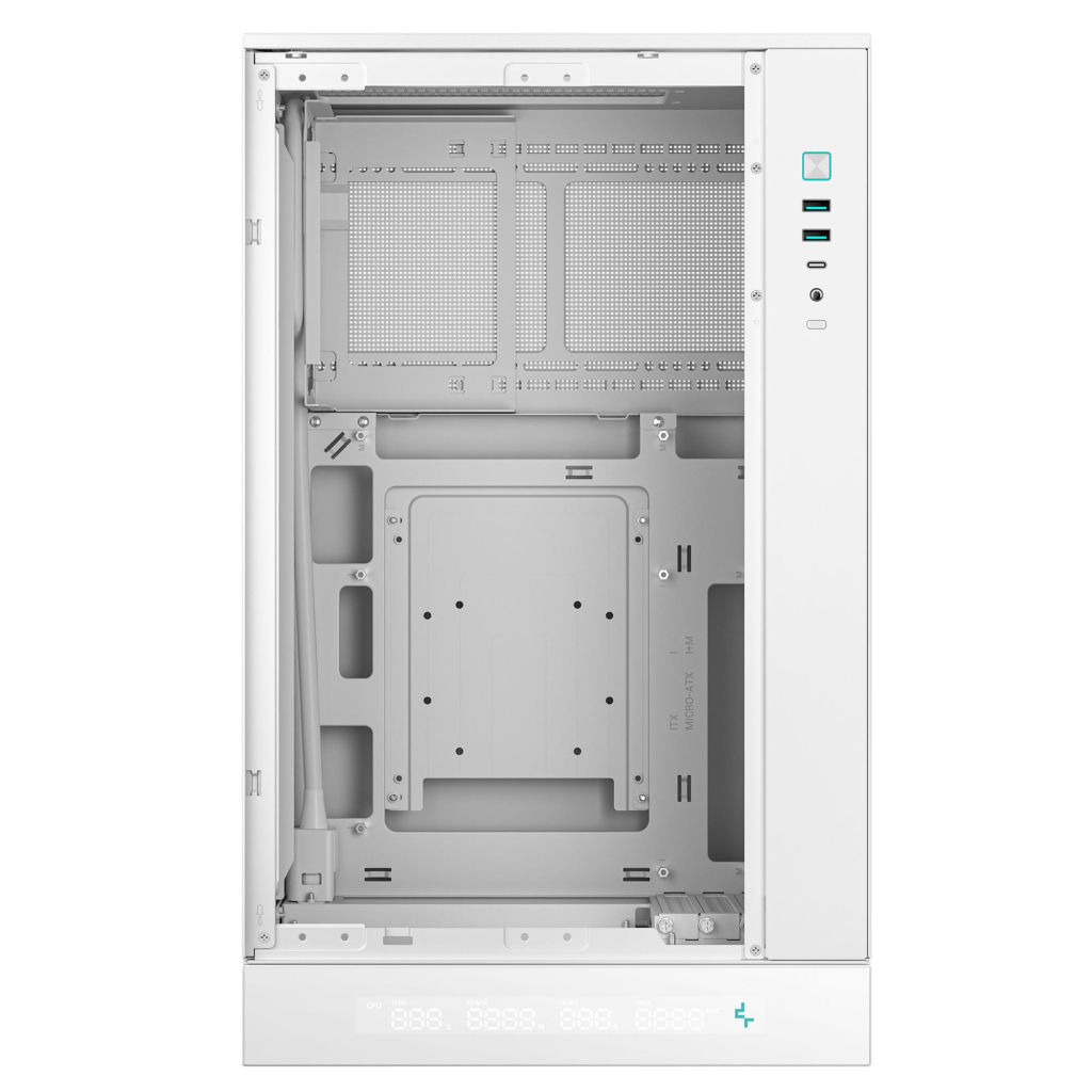 Корпус Deepcool CH270 Digital White (R-CH270-WHNDM0-G-1) - зображення 8