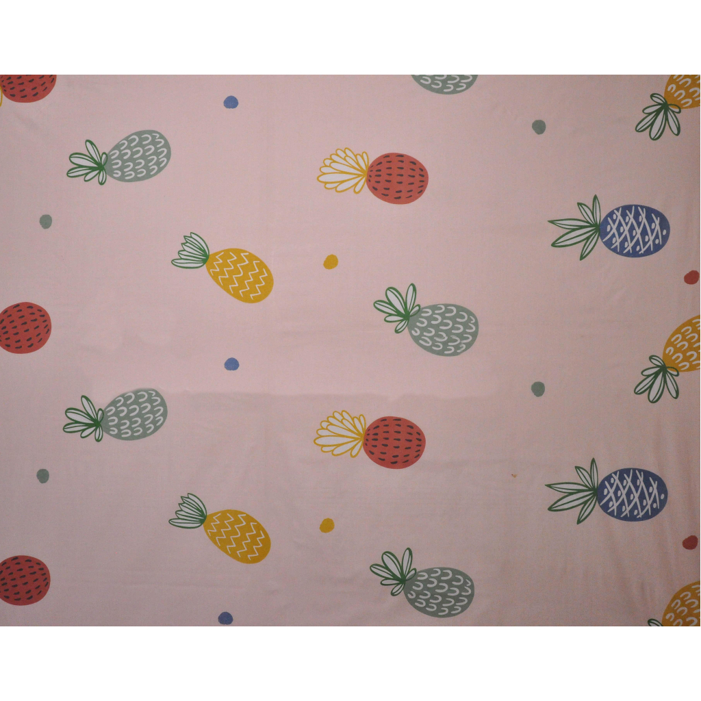 Постільна білизна MirSon Бязь 17-0414-1 Pineapple 2х143х210 (2200004254456) - зображення 2