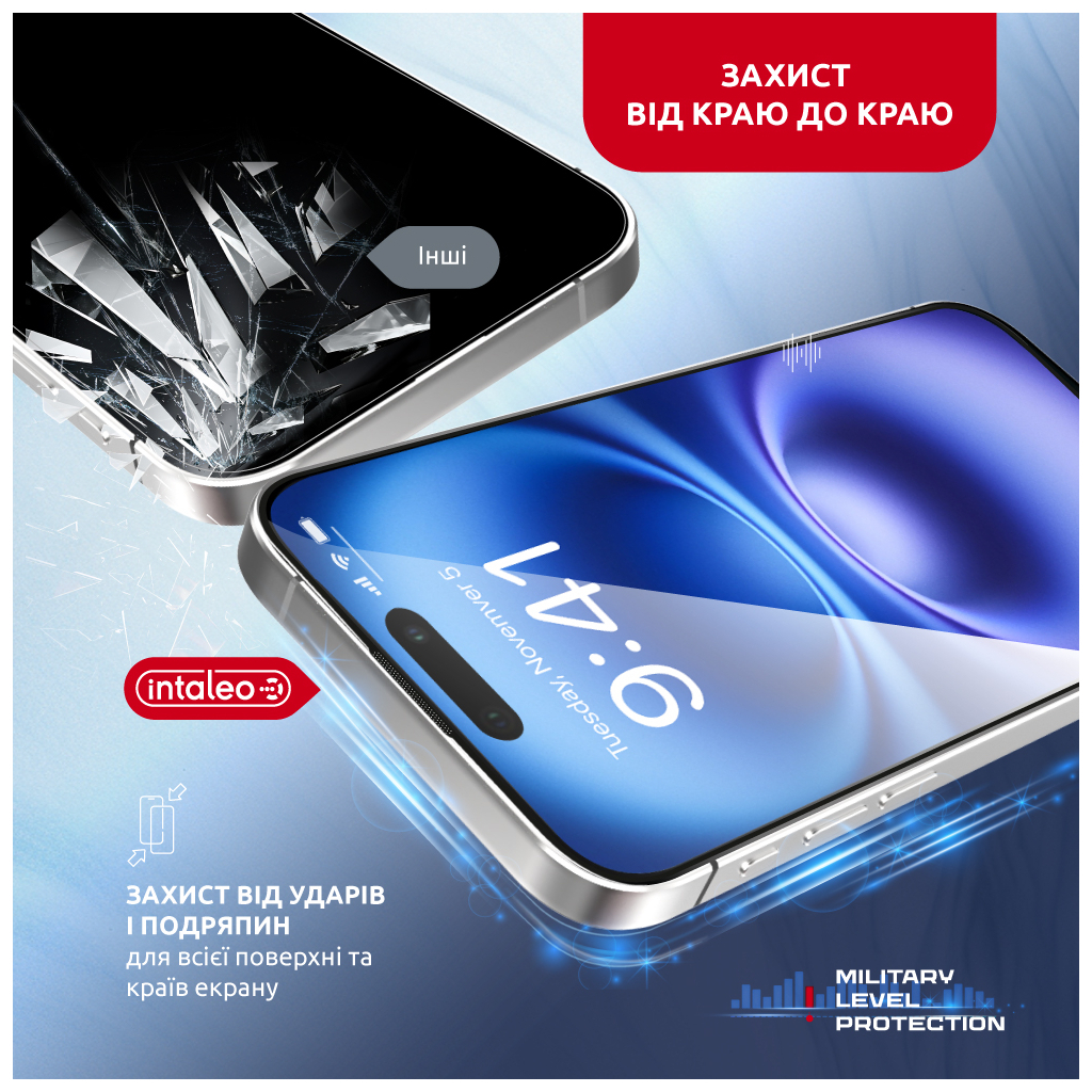 Скло захисне Intaleo MagicBox Apple iPhone 16 PLUS (4820266742928) - зображення 5