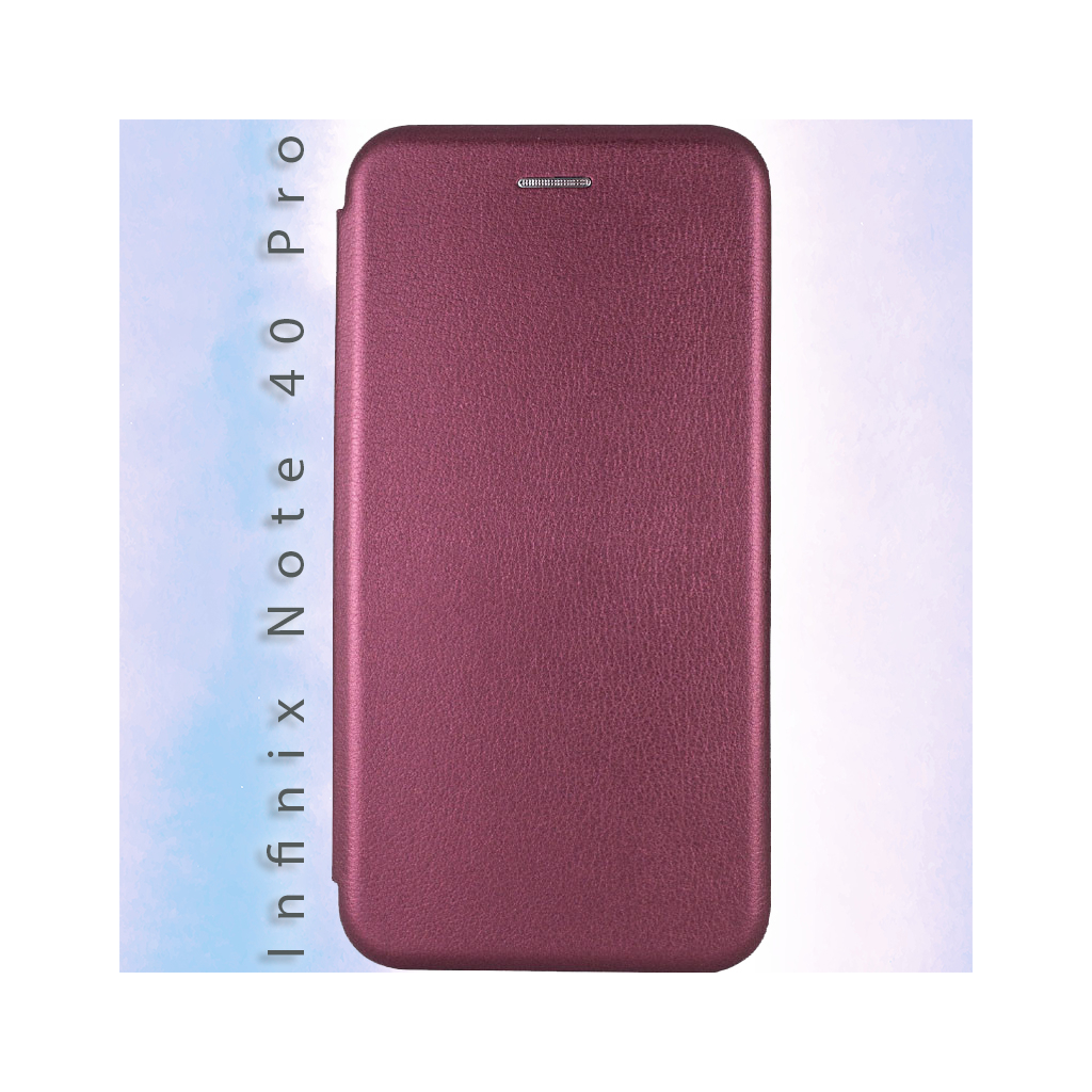 Чохол до мобільного телефона BeCover Exclusive Infinix Note 40 Pro (X6851) Red Wine (712222) - зображення 5