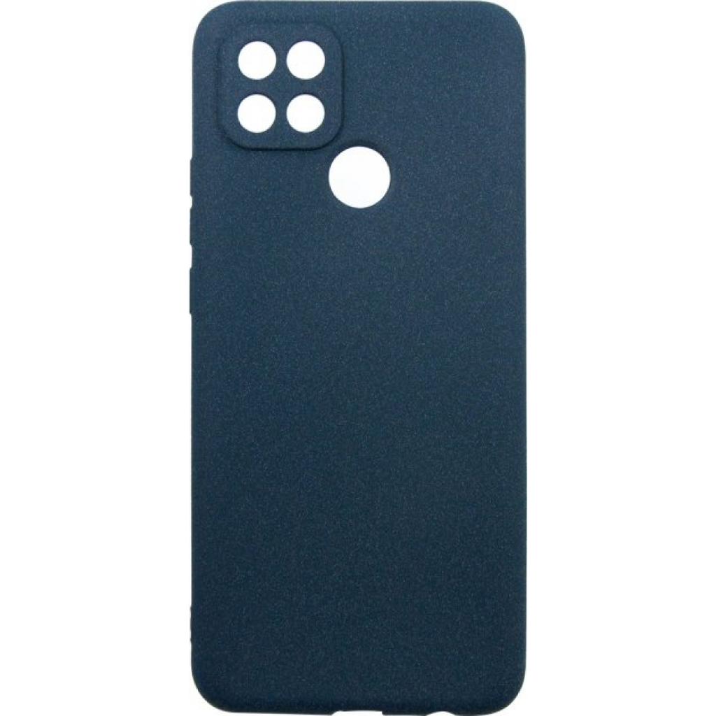 Чохол до мобільного телефона Dengos Carbon OPPO A15/A15s, blue (DG-TPU-CRBN-116) - зображення 1