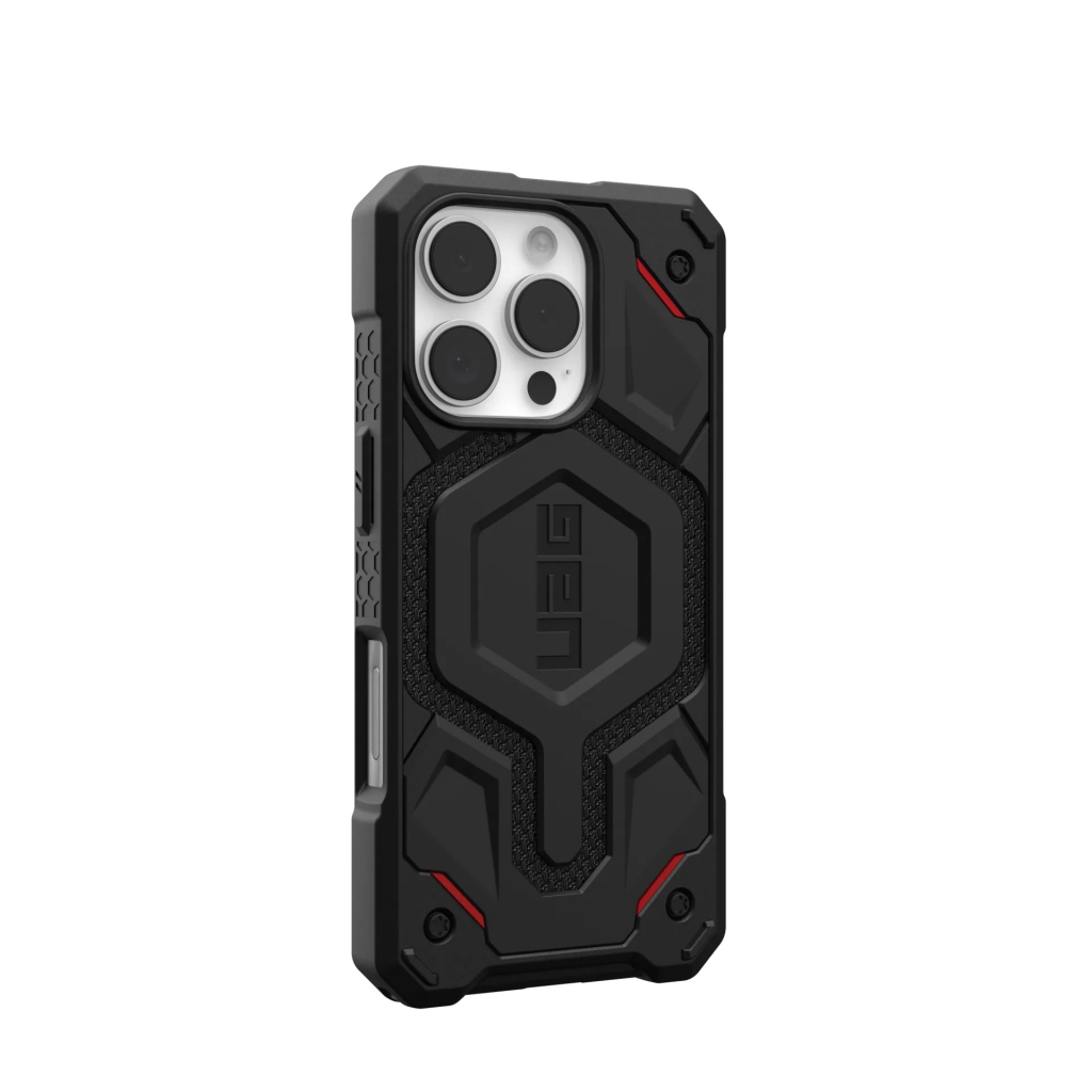 Чохол до мобільного телефона UAG iPhone 16 Pro Monarch Pro Magsafe Kevlar Black (114456113940) - зображення 2