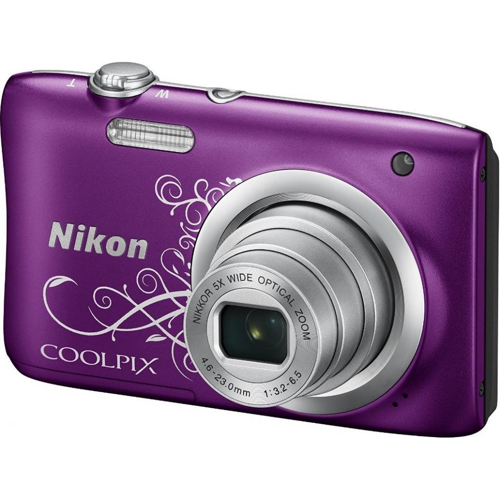 Цифровий фотоапарат Nikon Coolpix A100 Purple Lineart (VNA974E1) - зображення 1