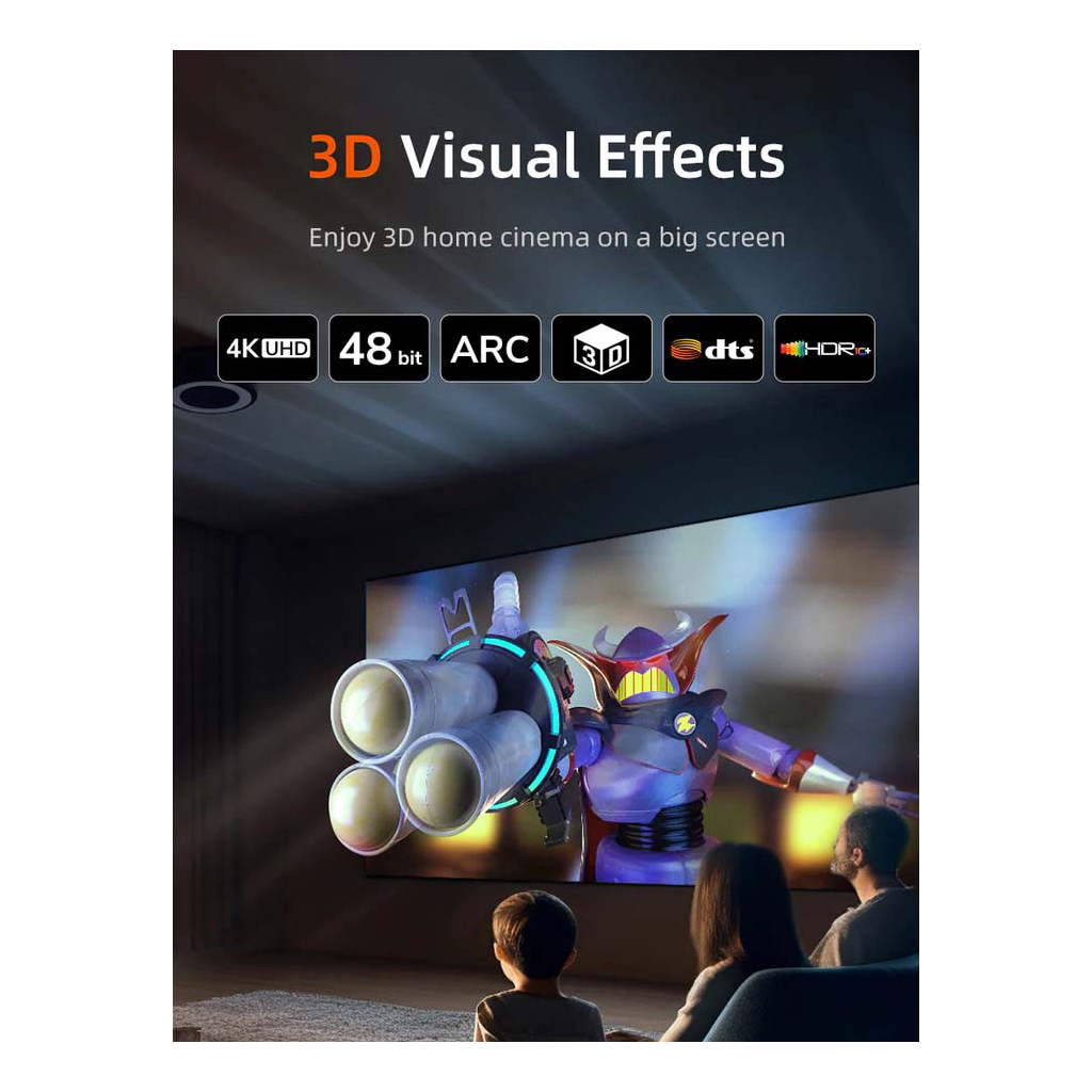 Кабель мультимедійний HDMI M to HDMI M 10.0m V2.0 4K60Hz Cabletime (CA915811) - picture 6