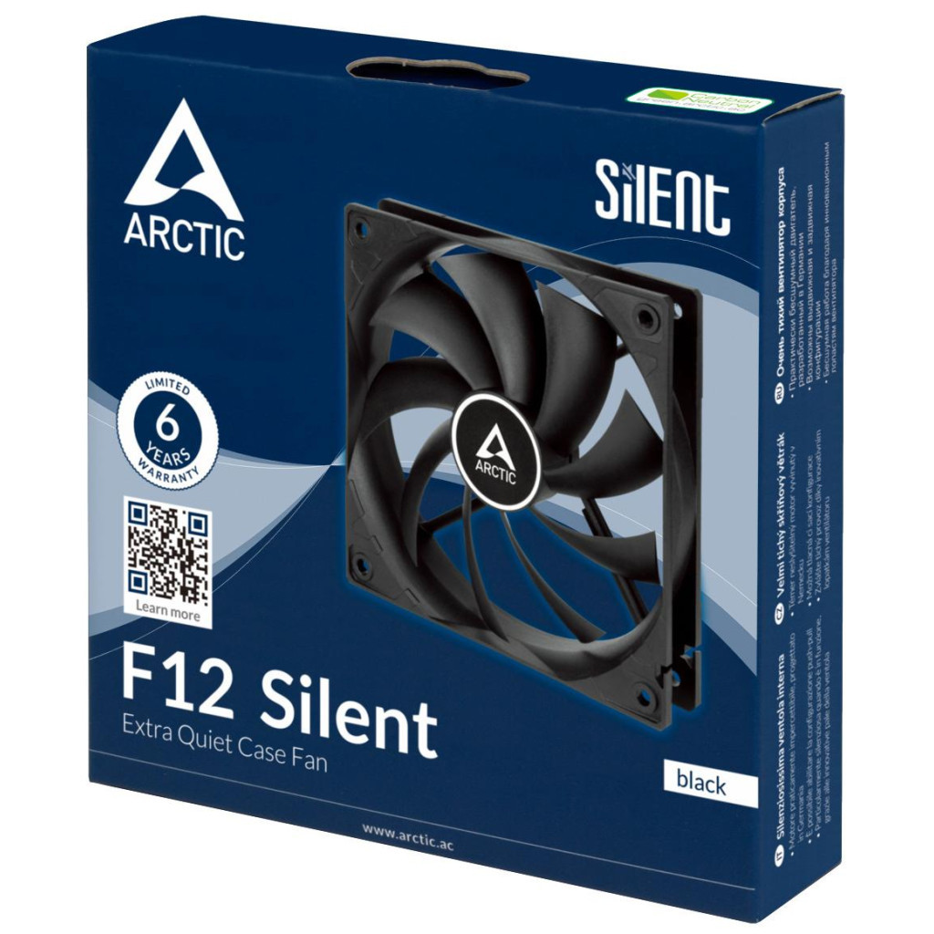 Кулер до корпусу Arctic F12 Silent (ACFAN00202A) - зображення 4