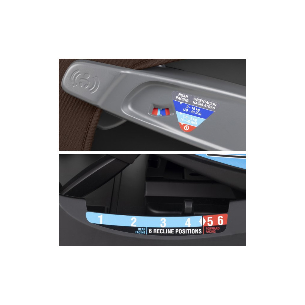 Автокрісло Evenflo All4one DLX - Belmont (032884202836) - зображення 11