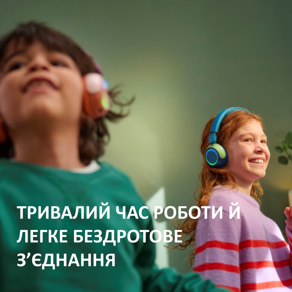 Навушники Philips TAK4200MP/00 Wireless Burgundy/Orange (TAK4200MP/00) - зображення 9