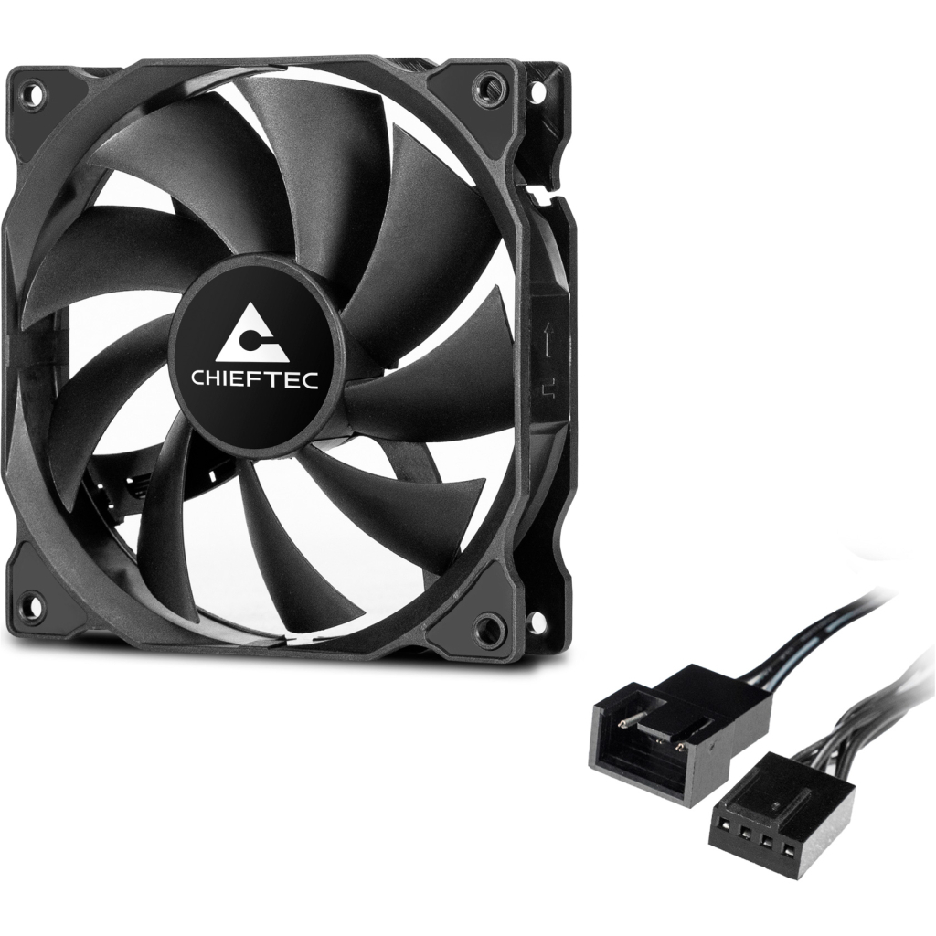 Кулер до корпусу Chieftec ZF-1225PWM - зображення 3