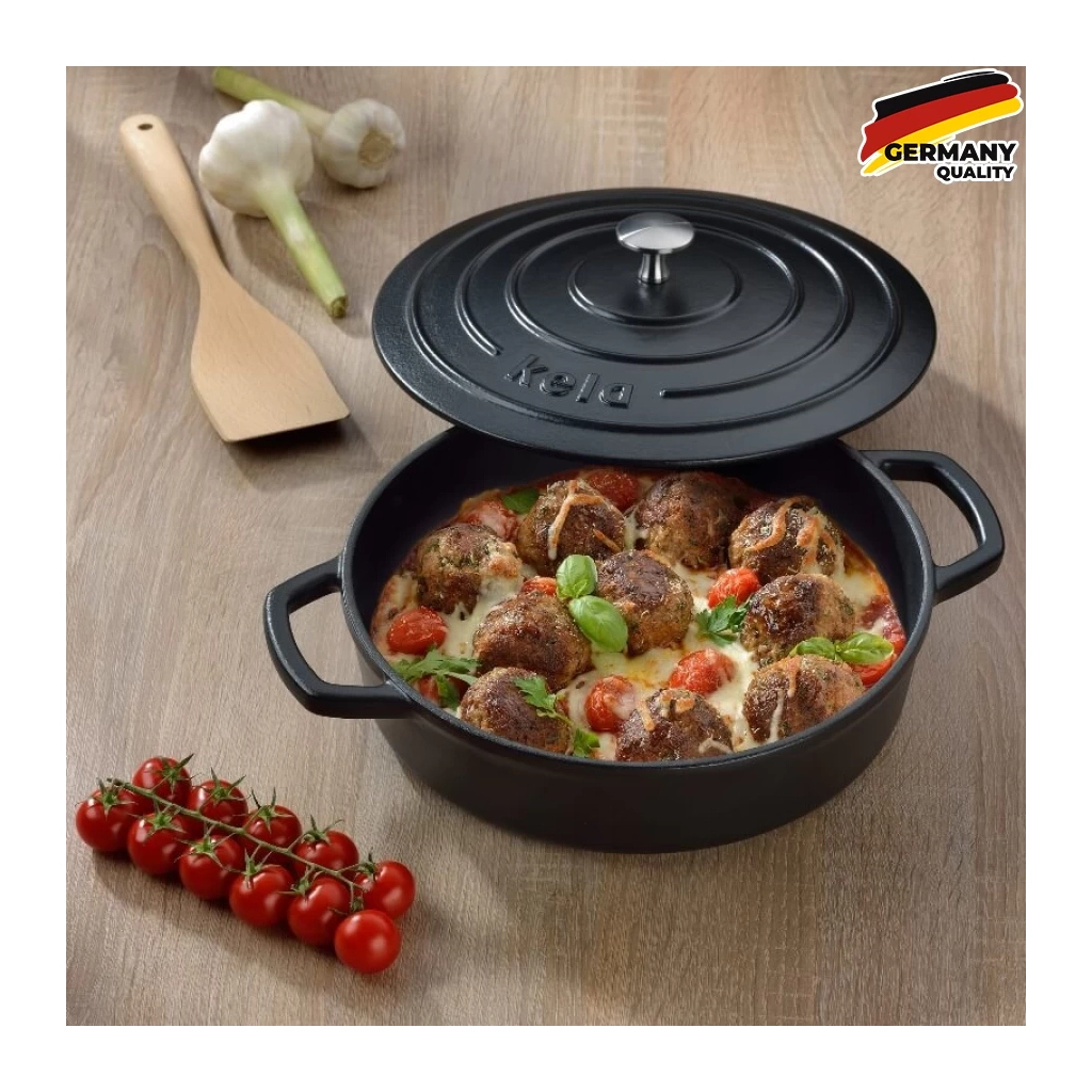 Сотейник Kela Calido Cover 28 см 3,2 л Black (12468) - зображення 2