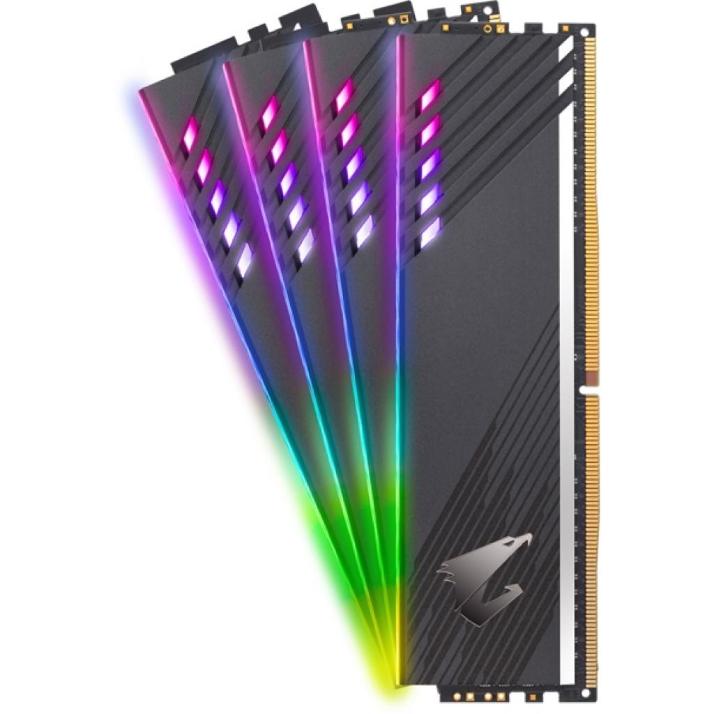 Модуль пам'яті для комп'ютера DDR4 16GB (2x8GB) 3600 MHz RGB Fusion with Demo Kit GIGABYTE (GP-AR36C18S8K2HU416RD) - зображення 5