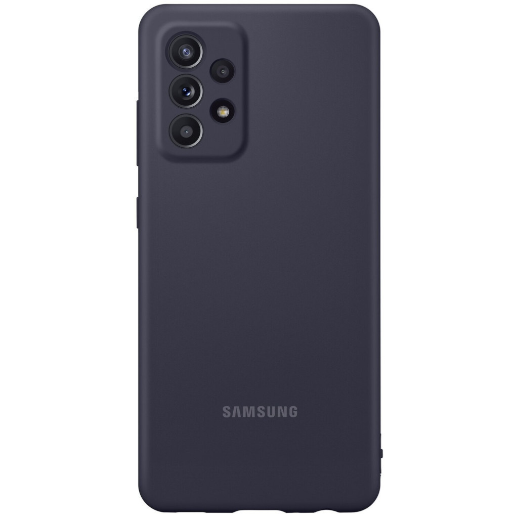 Чохол до мобільного телефона Samsung Galaxy A52/A525 Silicone Cover Black (EF-PA525TBEGRU) - зображення 5