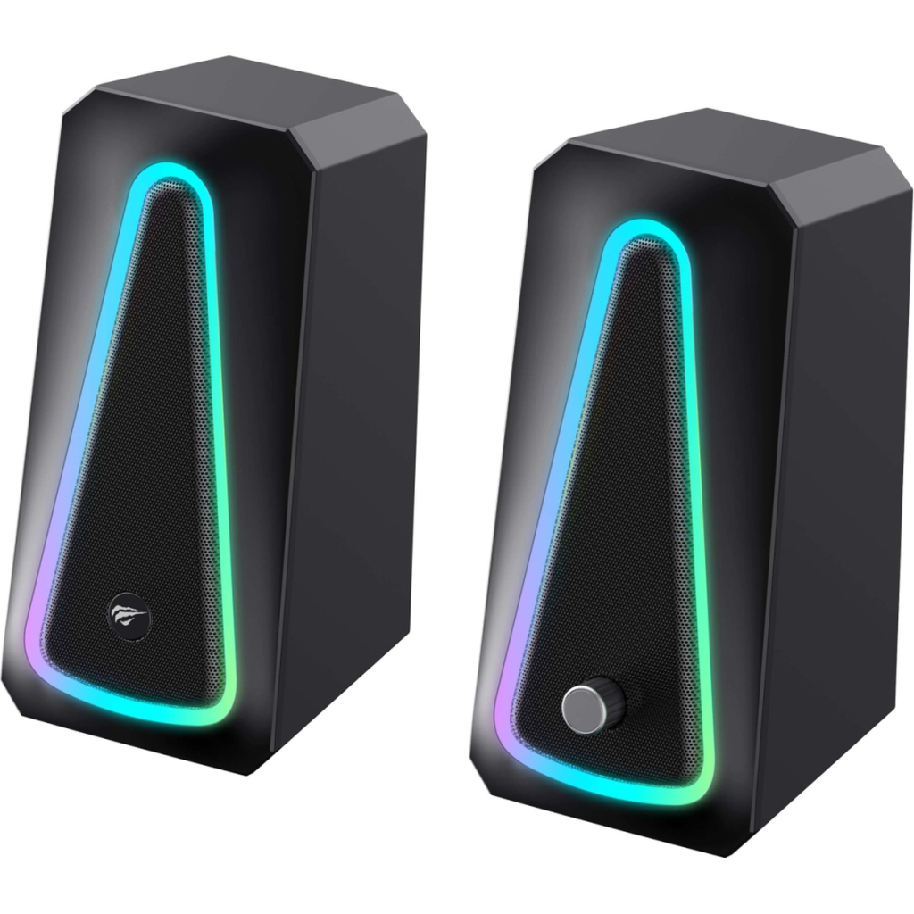 Акустична система Havit HV-SK208 PRO USB RGB Black (6939119052256) - зображення 1