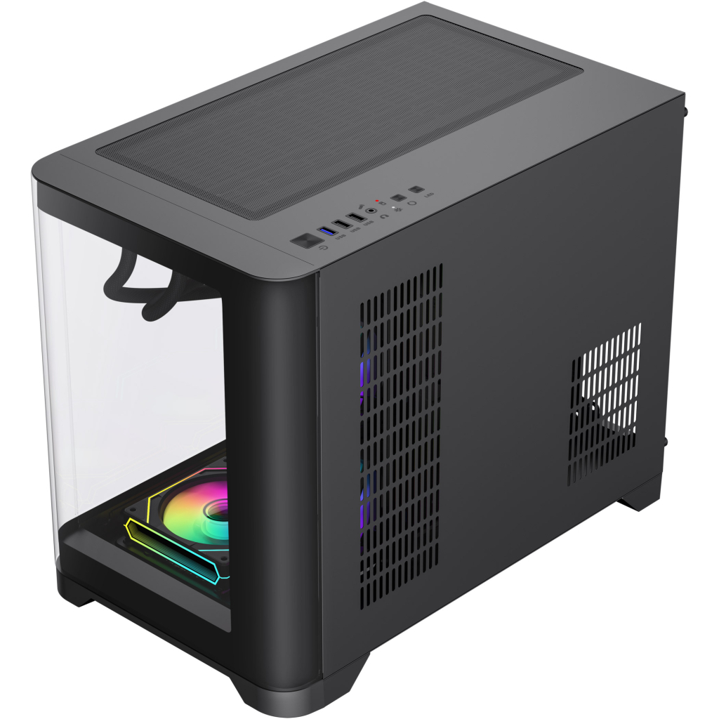 Корпус Gamemax HYPE-M Black - зображення 8