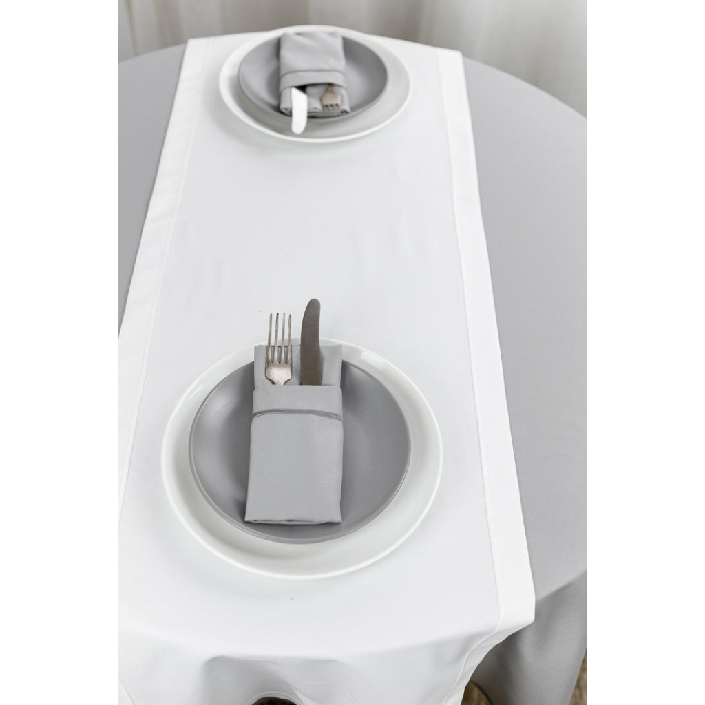 Доріжка на стіл Прованс Kelly біла 40х200 см (033143) - зображення 7