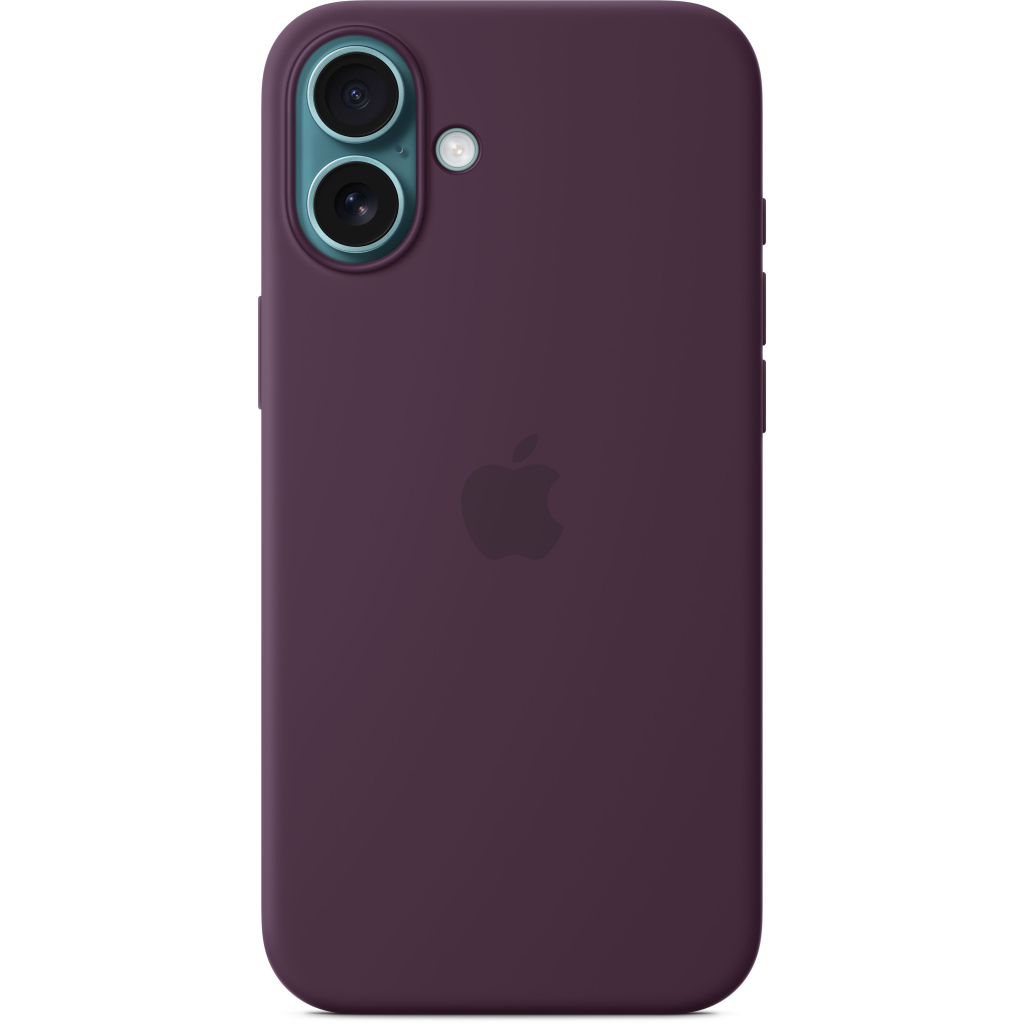 Чохол до мобільного телефона Apple iPhone 16 Plus Silicone Case with MagSafe - Plum (MYYD3ZM/A) - зображення 2