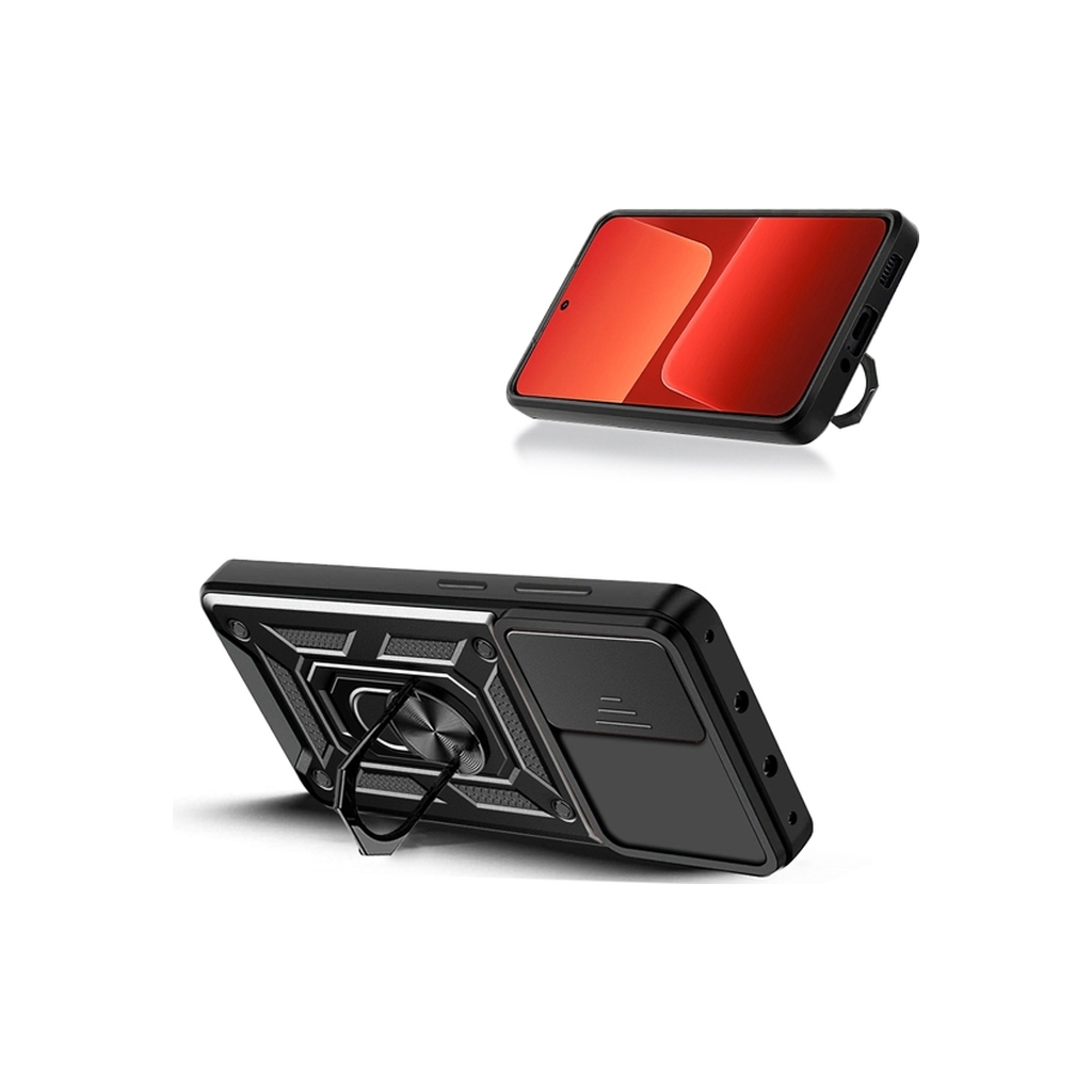 Чохол до мобільного телефона BeCover Military Oppo A76/A96 Black (707405) - зображення 4