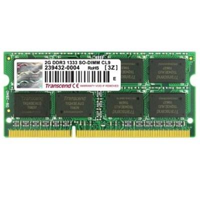 Модуль пам'яті для ноутбука SoDIMM DDR3 1GB 1333 MHz Transcend (JM1333KSU-1G) - зображення 1