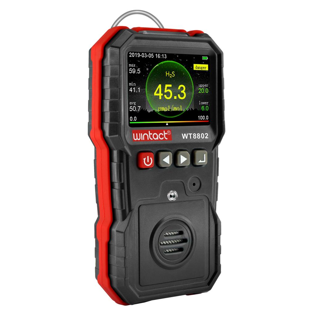 Газоаналізатор Wintact сірководню H2S (0-100 µmol/mol) (WT8802) - зображення 2