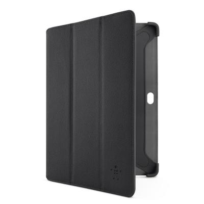 Чохол до планшета Belkin 10.1 Galaxy Tab3 Tri-Fold Cover Stand black (F7P122vfC00) - зображення 2