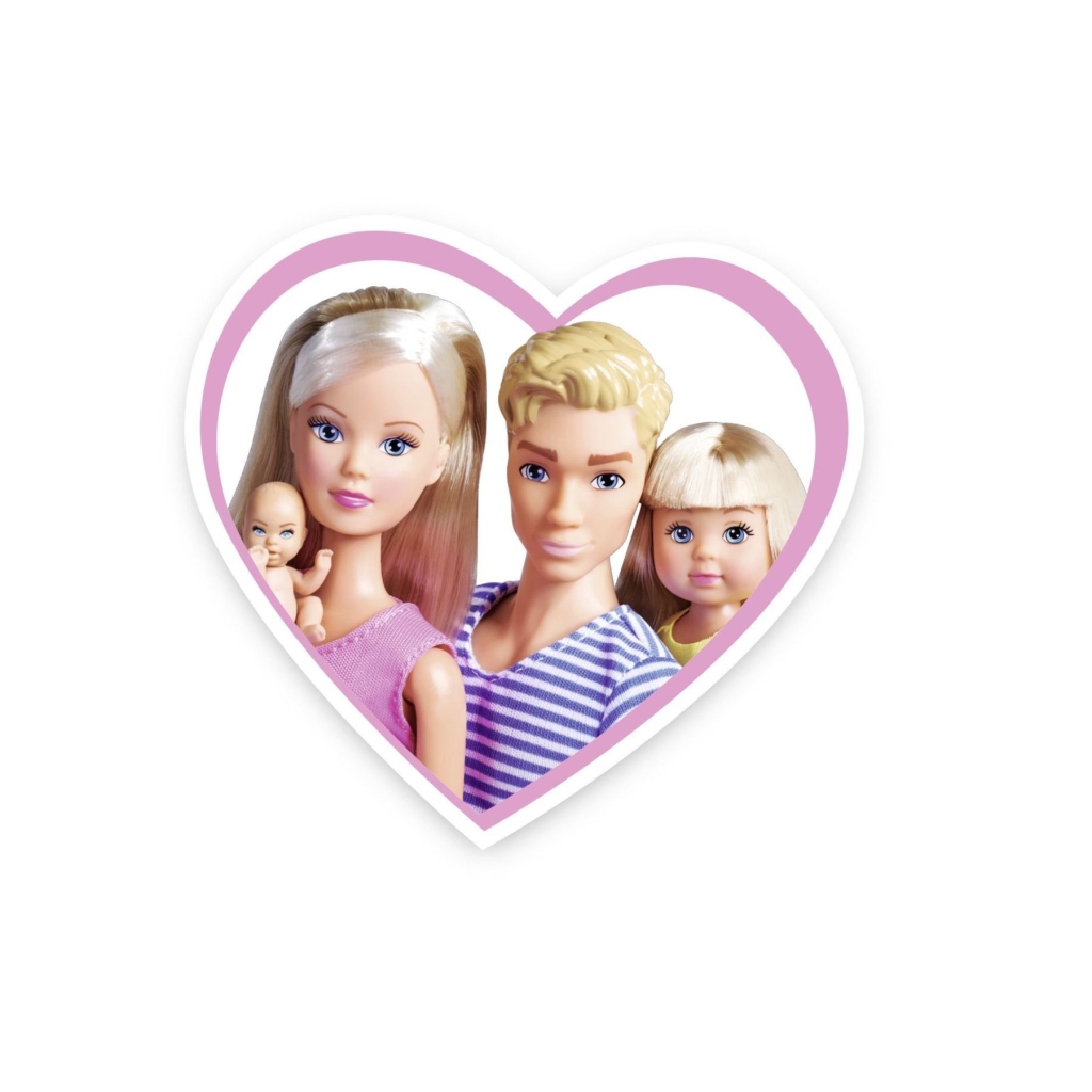 Лялька Simba набір Штеффі Щаслива родина (5733673) - зображення 4