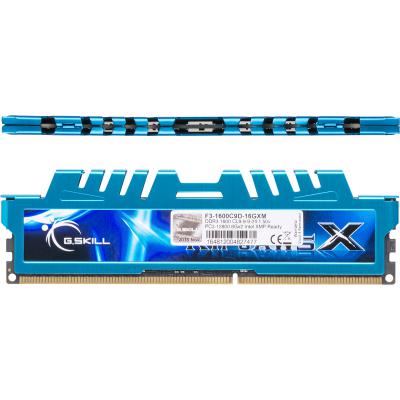 Модуль пам'яті для комп'ютера DDR3 16GB (2x8GB) 1600 MHz G.Skill (F3-1600C9D-16GXM) - зображення 2