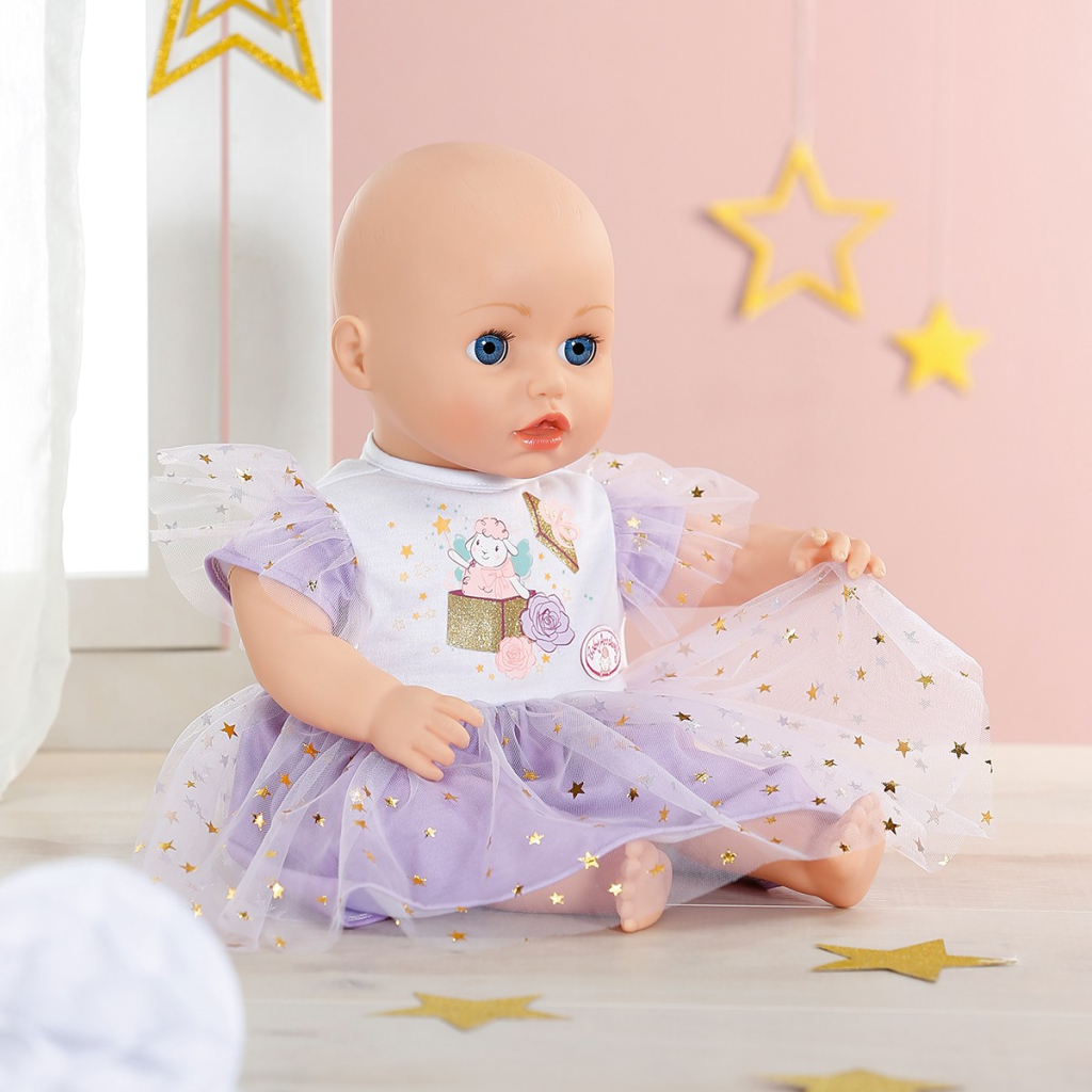 Аксесуар до ляльки Zapf Одяг для ляльки Baby Annabell - Бузкова сукня (710296) - зображення 3