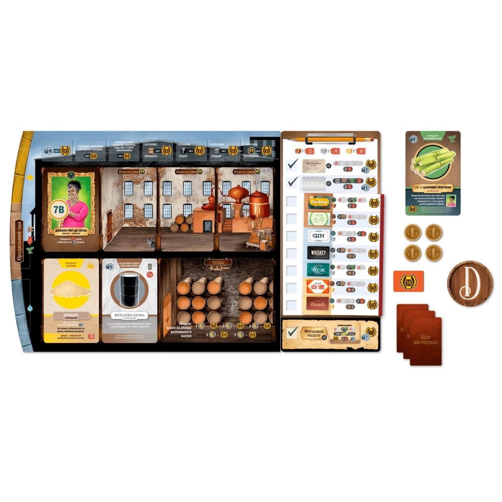 Настільна гра Geekach Games Distilled. Таємниці напоїв (Distilled. Kickstarter edition) (GKCH065DS) - зображення 7