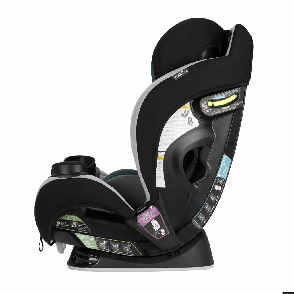 Автокрісло Evenflo Everystage LX Luna 1,8 - 54,4 кг (032884198047) - зображення 5