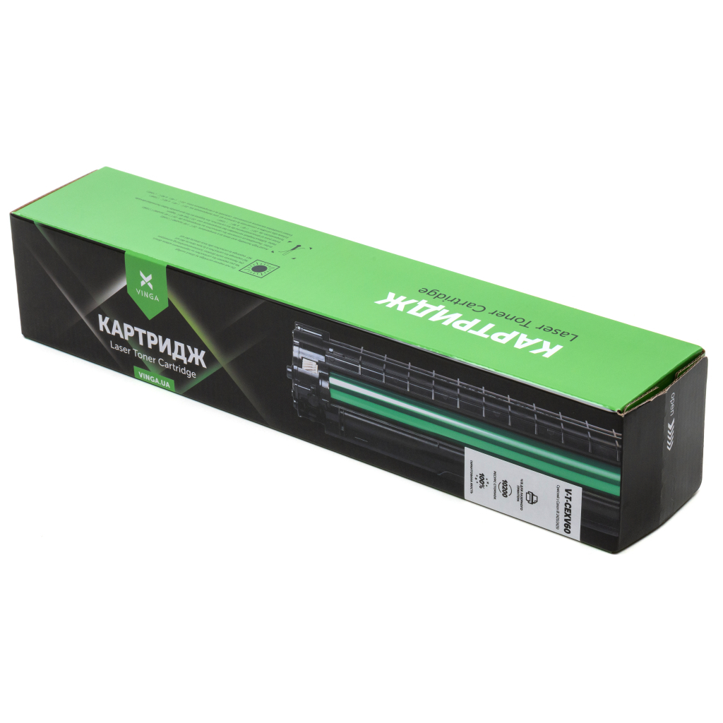 Тонер-картридж Vinga CANON C-EXV60 10.2K, Black, IR 2425/2425I (V-T-CEXV60) - зображення 4