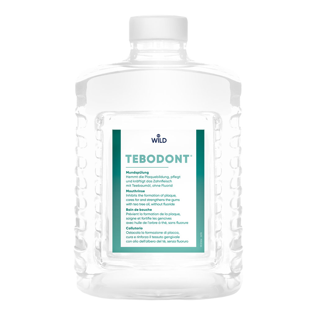 Ополіскувач для порожнини рота Dr. Wild Tebodont з олією чайного дерева без фториду 1.5 л (10.3477) - изображение 1